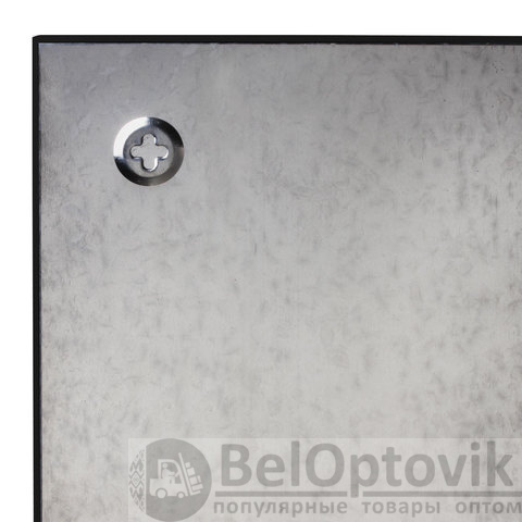 Доска магнитно-маркерная стеклянная 40х60 см, 3 магнита, ЧЕРНАЯ, BRAUBERG, 236745