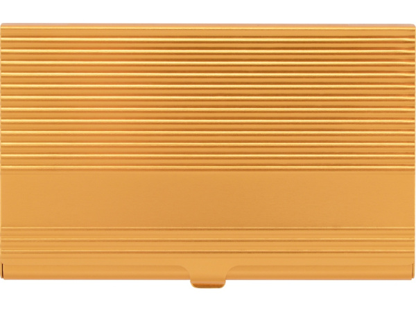 Визитница «Найтли», Цвет золотистый