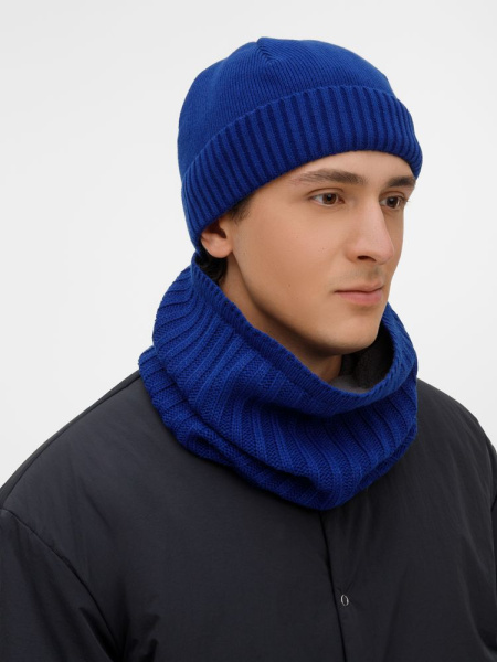 Снуд ComFleece, темно-синий (кобальт), 28х27 см