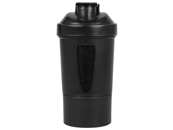 Шейкер для спортивного питания «Level Up», Цвет черный