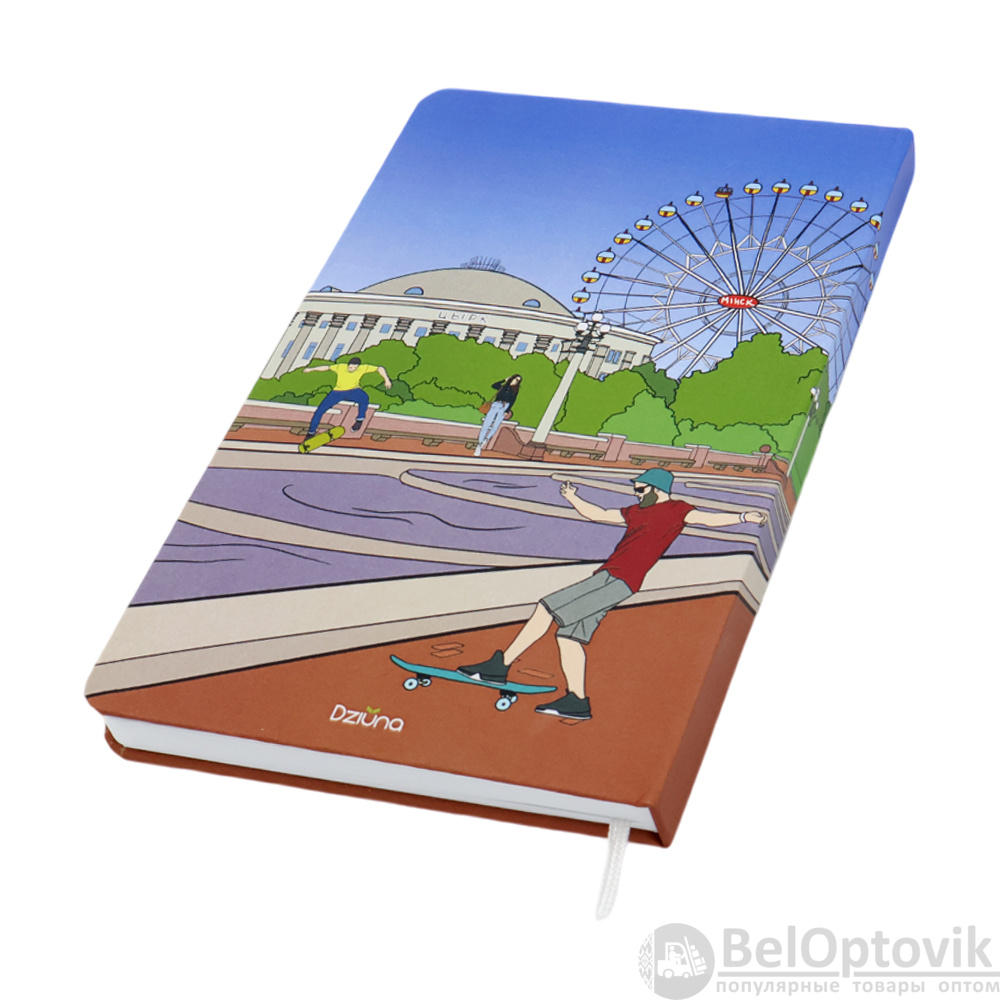 Записная книжка A6 Dziuna Театр в линейку 10,5 x 16 см