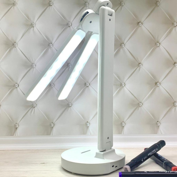 Настольная лампа c встроенной батареей Double