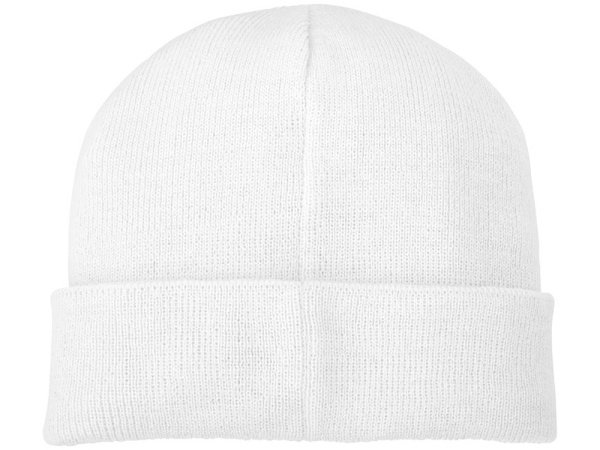 Шапка «Boreas» с нашивкой, Цвет белый