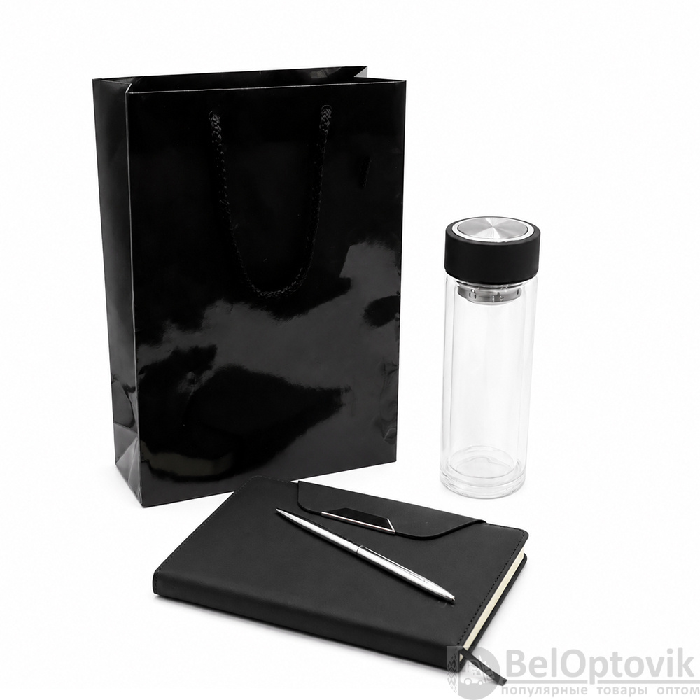 Подарочный набор Steel Set, чёрный