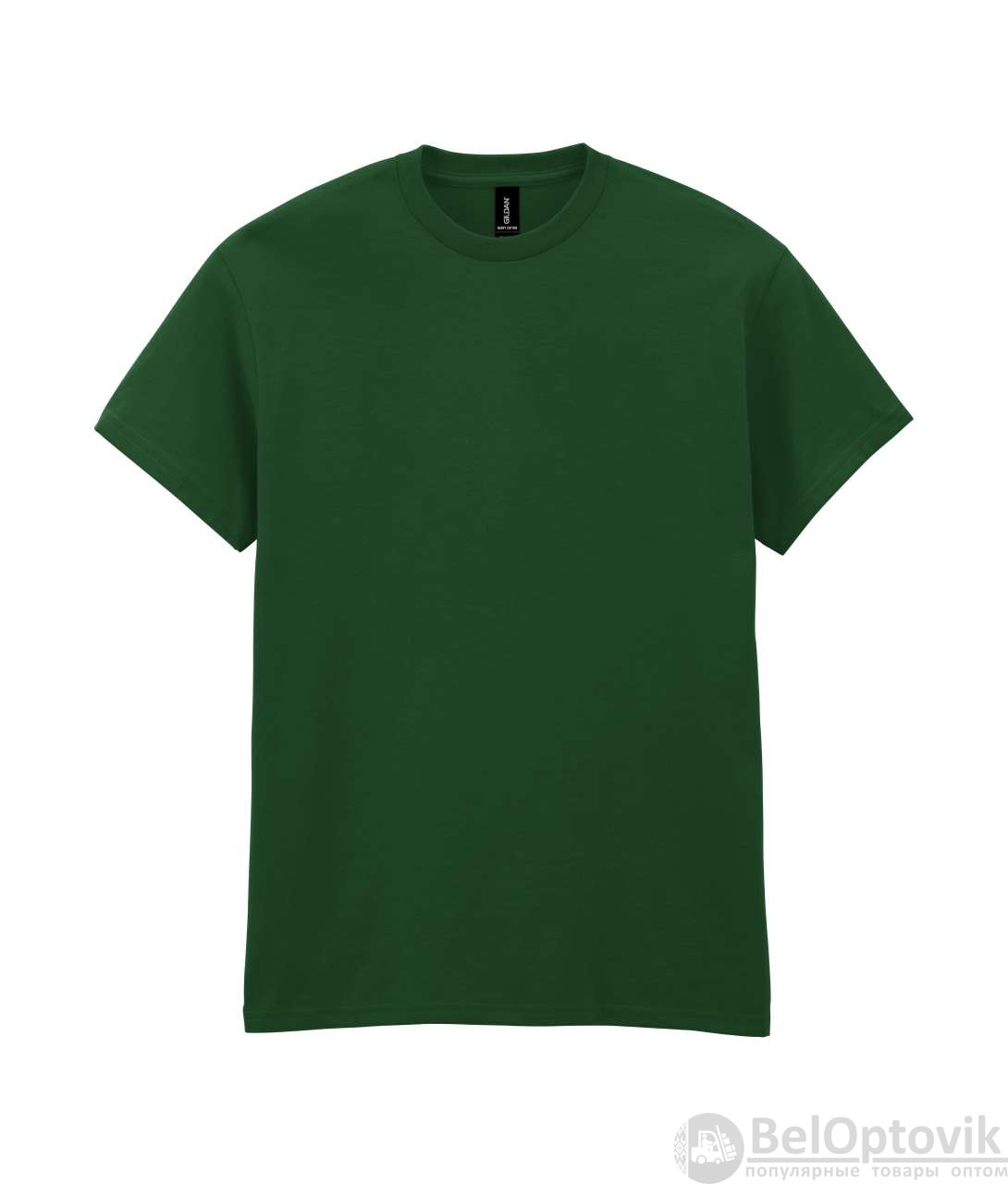 Футболка HEAVY COTTON, ТЕМНО-ЗЕЛЕНЫЙ S