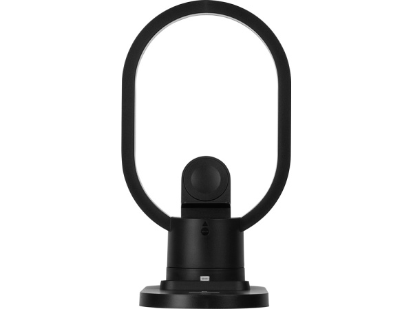 Беспроводная зарядная станция 4-в-1 «Portal» c лампой, 15 Вт, Цвет черный