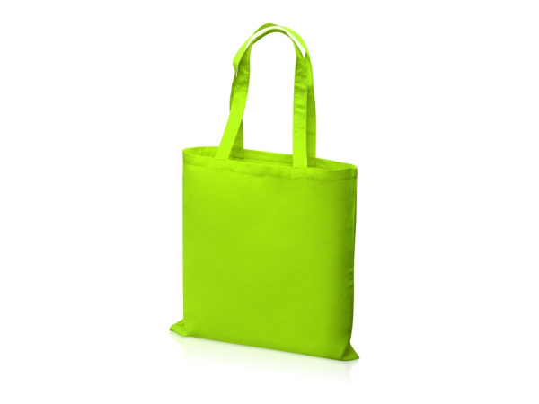 Сумка из хлопка «Carryme 140», 140 г/м2, Цвет зеленое яблоко