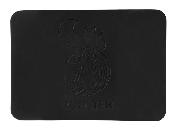 Патч «Прямоугольный», soft-touch, Цвет черный