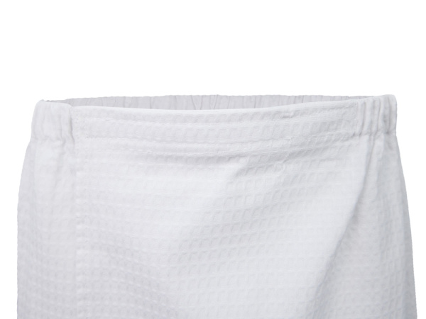 Килт для бани вафельный «Tranquil», мужской, Цвет белый