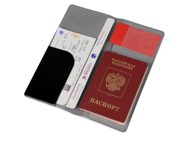 Дорожный органайзер «Voyage 2.0», Цвет черный/серый