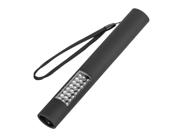 Магнитный фонарик «Tau», 28 светодиодов, Цвет черный