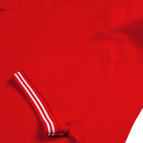 Рубашка поло женская Virma Stripes Lady, красная, S–XXL