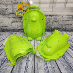 Форма для лепки из песка/снега "Пингвин" (снежколеп) Синий