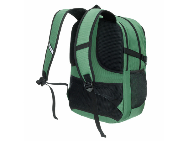 Рюкзак «МЕГАПОЛИС» с отделением для ноутбука 16", Цвет зеленый
