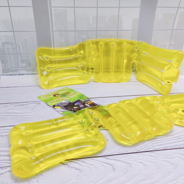 Солевая грелка ВОРОТНИК, активатор "кнопка", размер 51,0 х 14,5 см. Цвета Микс