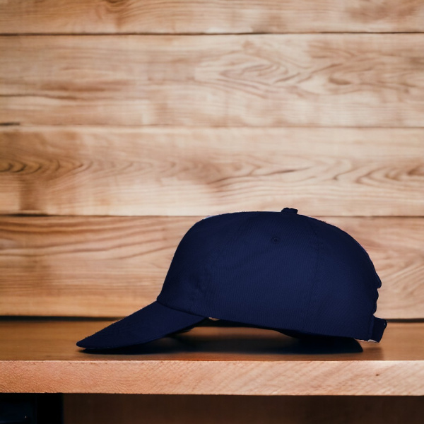 Бейсболка BASICA с вышитыми люверсами / окружность 59 см.Черный