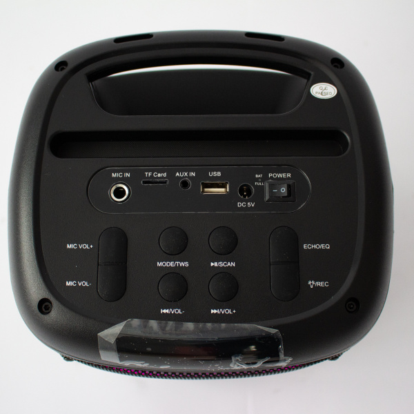 Портативная беспроводная bluetooth колонка  Eltronic CRAZY BOX 150 арт. 20-46 с LED-подсветкой  и  RGB светомузыкой