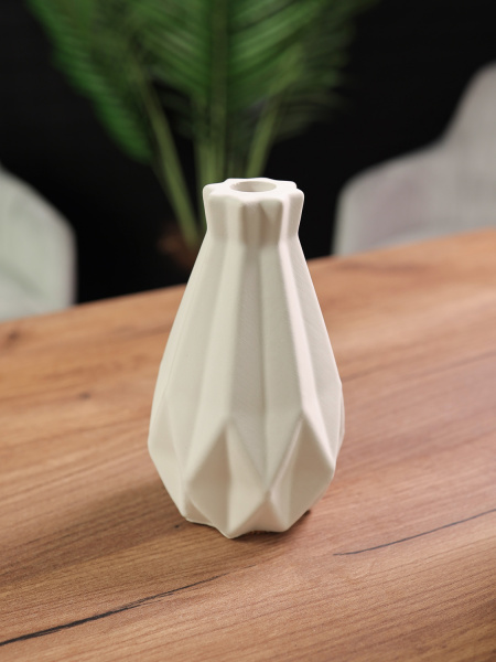 Ваза для сухоцветов декоративная из гипса, арт. g001015