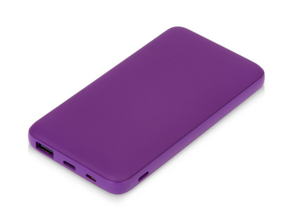 Подарочный набор «COLOR IT» с бутылкой для воды и повербанком , Размер 10000 mAh, Цвет фиолетовый