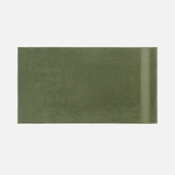 Полотенце махровое Terrychic XL, зеленое, 90x150 см