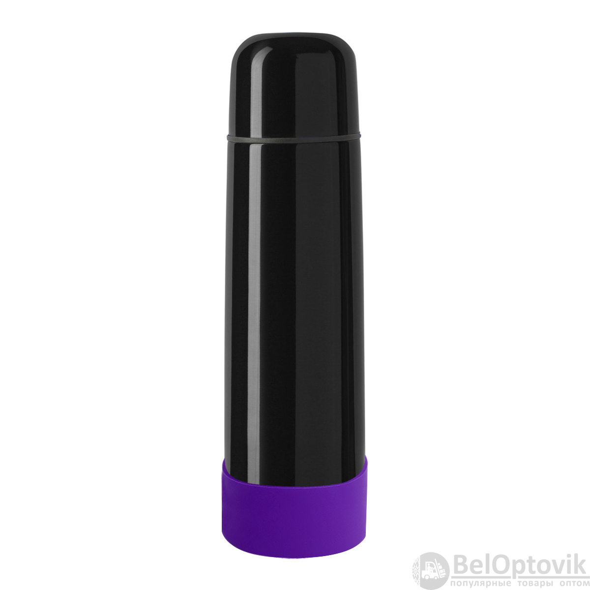 Термос Picnic Bright To Go, чёрный/фиолетовый