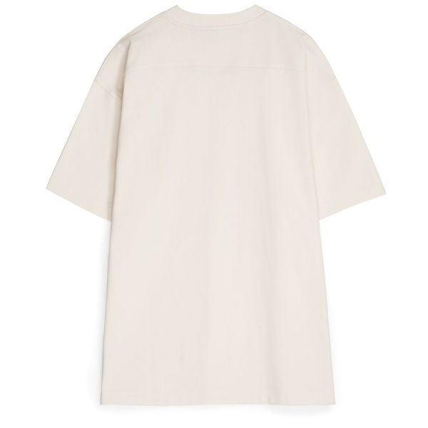 Футболка оверсайз унисекс Sideline, молочно-белая, XS–XXL