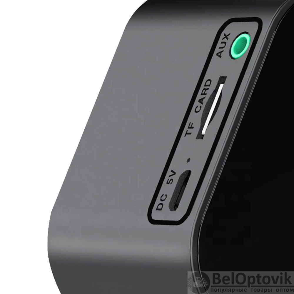 Часы-метеостанция Allora с Bluetooth колонкой функцией Hands free, черные