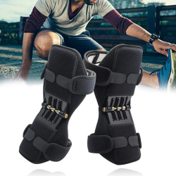 Поддерживающий (силовой) наколенник для коленного сустава  (суппорт 2 в 1) PowerKnee универсальный (комплект 2 шт.)