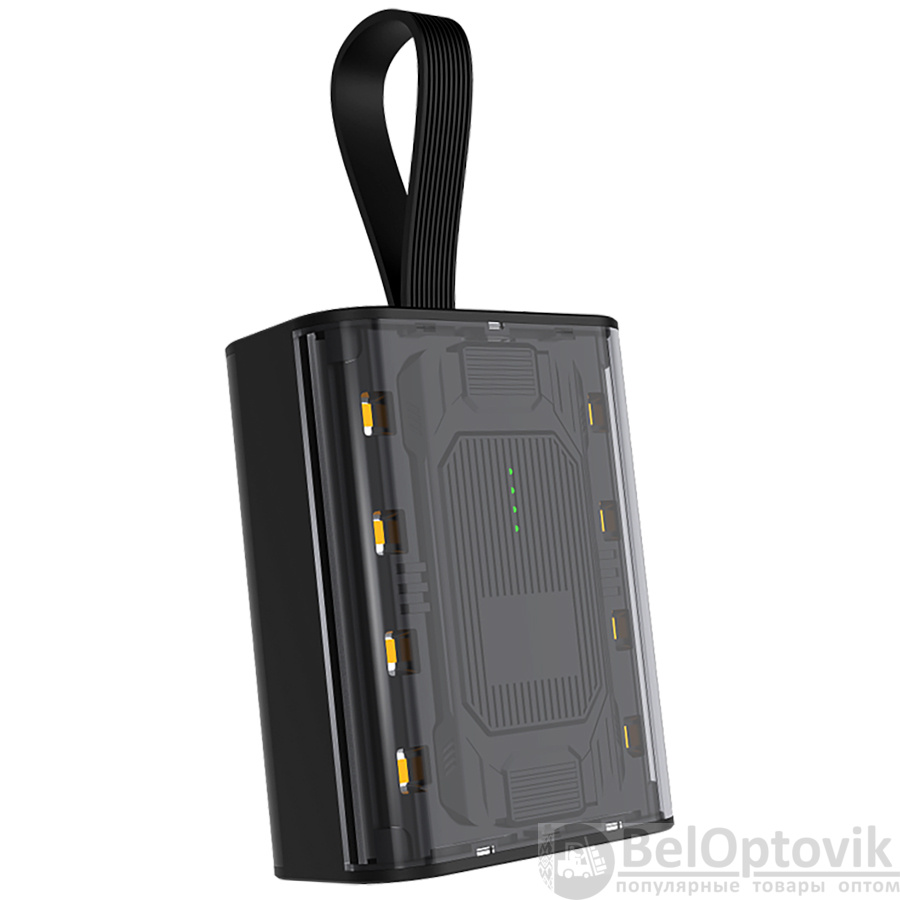 Внешний аккумулятор Power Bank Courage, 5000 Mah, черный