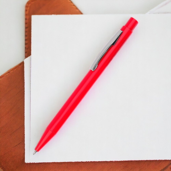 Ручка шариковая Glory / Удобная и надежная ручка с нажимным механизмом