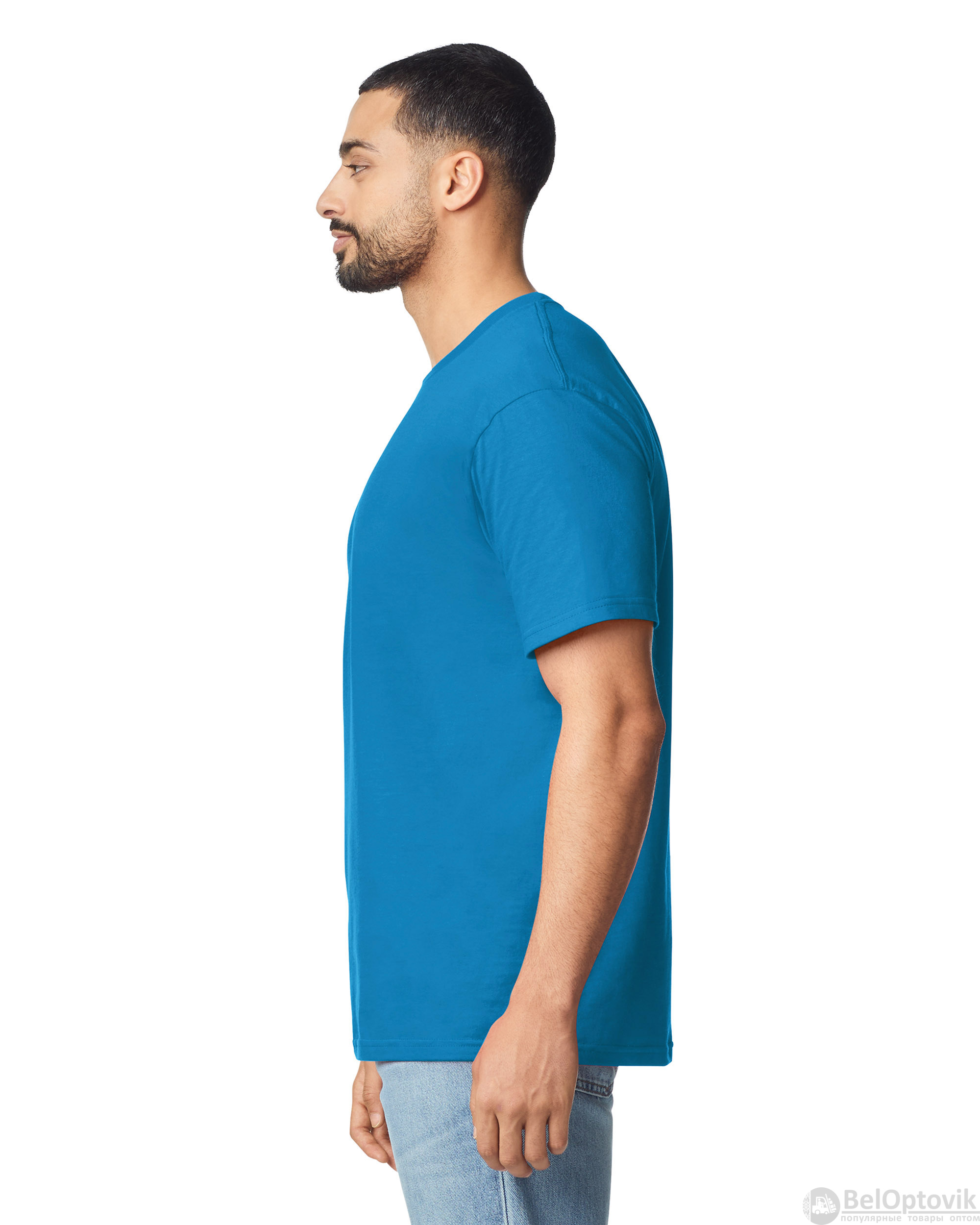 Футболка SOFTSTYLE, ЯРКО-СИНИЙ 3XL