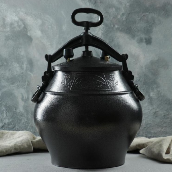 Казан Афганский черный (не полированный) 5 литров