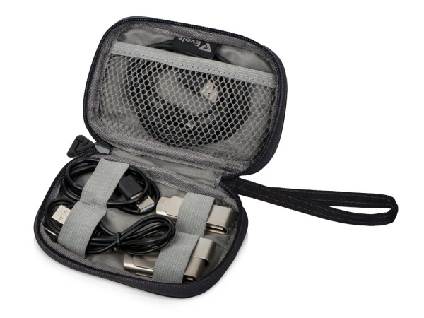 Органайзер для проводов «Keep Organized S», Цвет черный