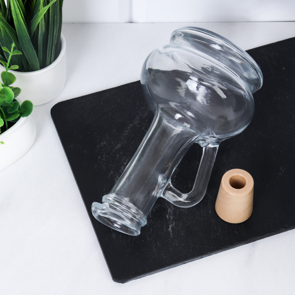 Графин кувшин для жидких специй 200 мл Оливия / 80109SLB /уп.12/