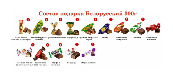 №1 ИГРУШКА СНЕГИРЬ 300 грамм новогодний подарок белорусский