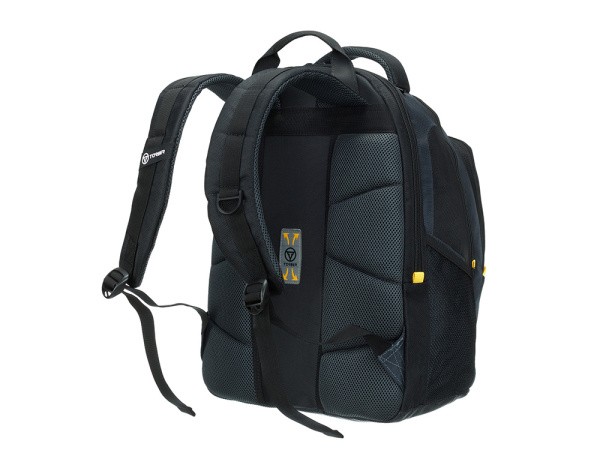 Рюкзак «МЕГАПОЛИС» с отделением для ноутбука 15.6", Цвет черный/серый