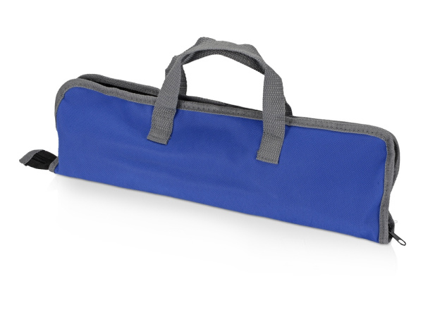 Набор для барбекю «Дюнкерк», Цвет серебристый, синий