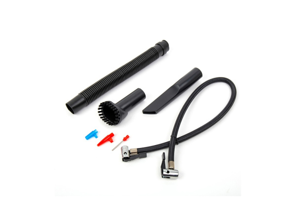 Пылесос автомобильный «HVC80», Цвет черный, красный