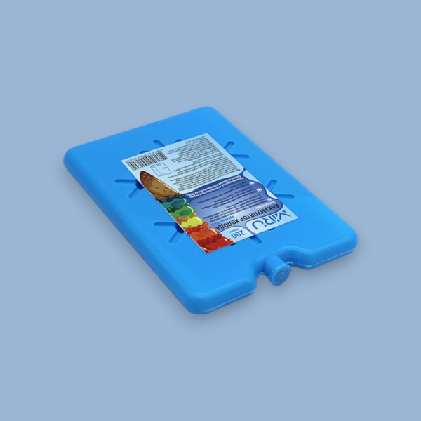 Аккумулятор холода 7012, 200 г, синий / Поддерживает низкую температуру, удобен для термосумок и термоконтейнеров