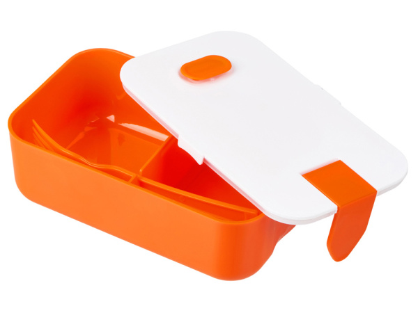 Ланч-бокс «Neo», 1000 мл Цвет оранжевый/белый