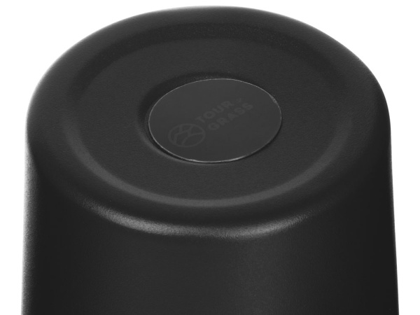 Стальная кружка с двойными стенками и порошковым покрытием «Tibet», Цвет черный