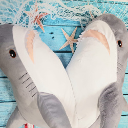 Мягкая игрушка Акула, 90 см