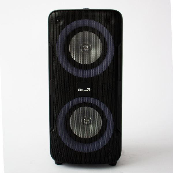 Напольная колонка Eltronic DANCE BOX 300 Watts  арт. 20-19 с проводным микрофоном и RGB цветомузыкой