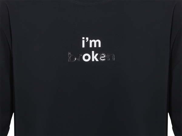 Футболка оверсайз «Vienna» унисекс с нанесением Трафарет Скульптура 2 цвета, размер S, Размер S, Цвет черный