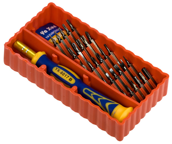 Отвертка с набором 27 бит