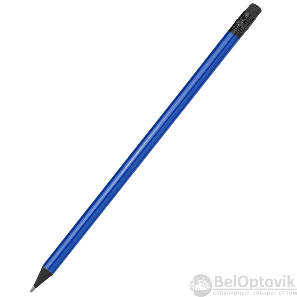 Карандаш с цветным корпусом Negro,темно-синий