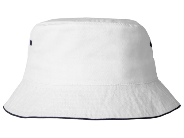 Панама «Hanoi», унисекс, Цвет белый, темно-синий