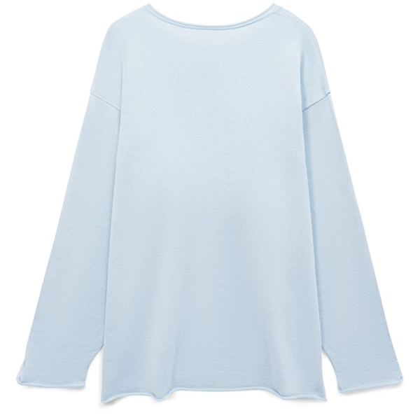 Лонгслив унисекс Siluetti Fuori, светло-голубой, размер L/XL