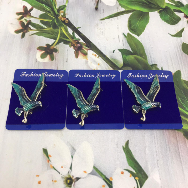 Брошь в виде птицы Fashion Gewellery