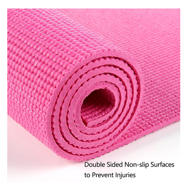 Коврик для йоги (аэробики) YOGAM ZTOA 173х61х0.3 см Оранжевый